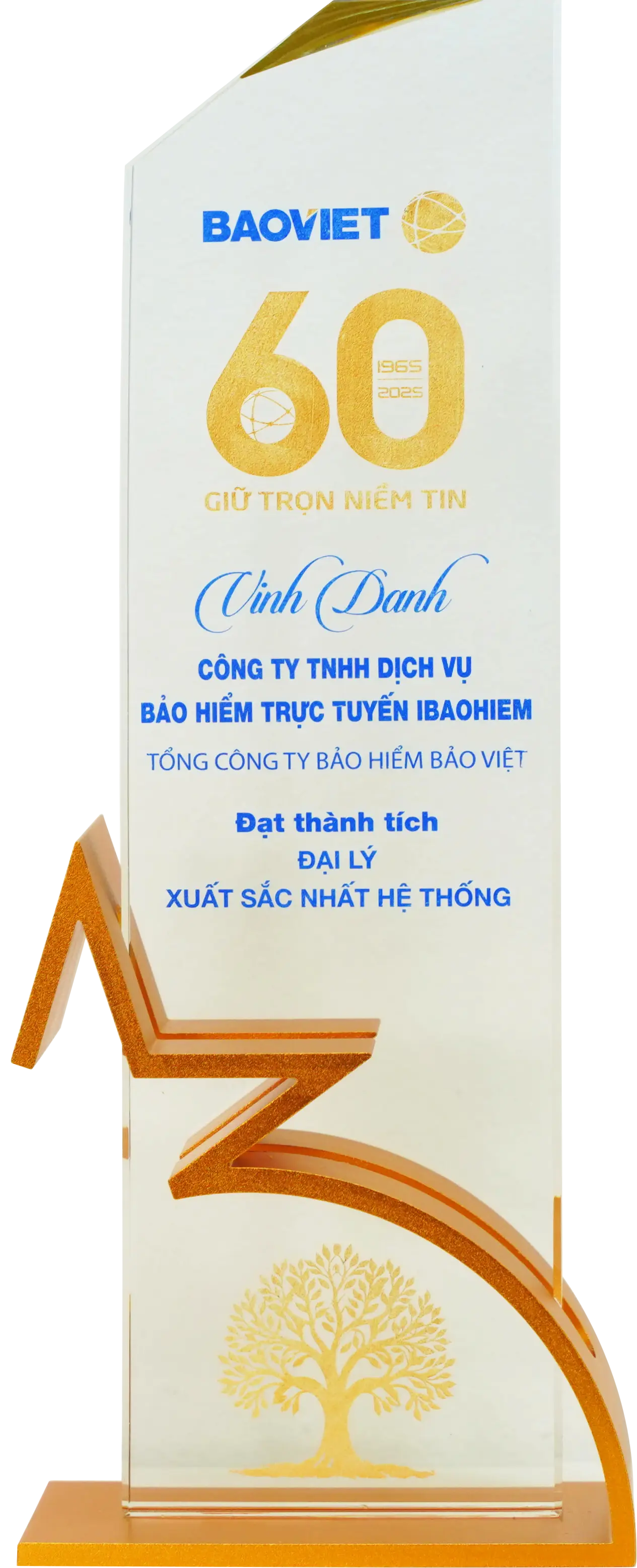 Đại lý xuất sắc nhất hệ thống – Kỷ niệm 60 năm
